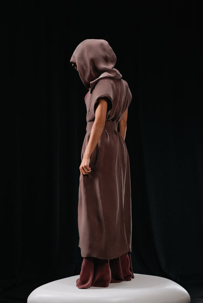 Long Vest with Hood DUNE