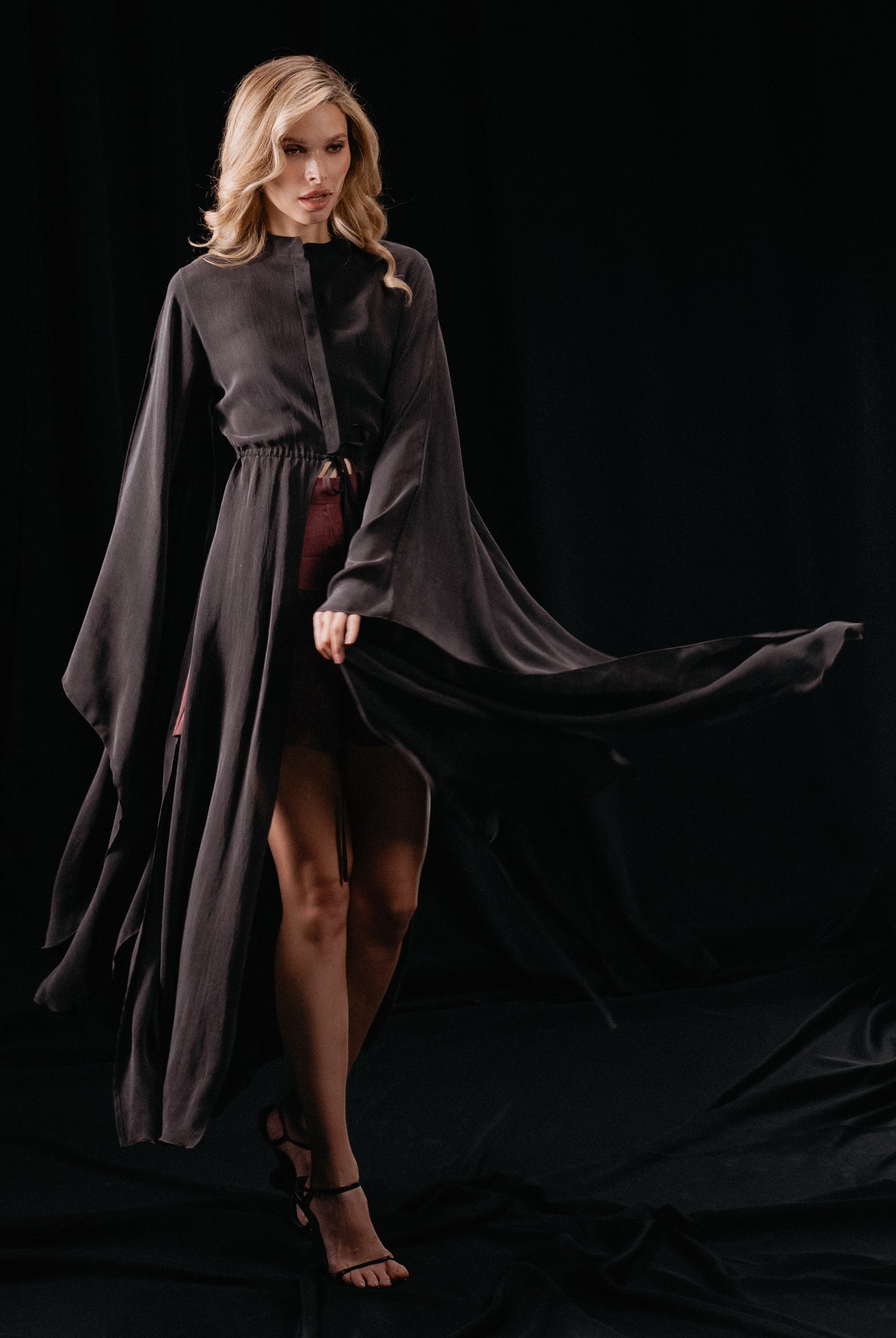 Long Shirt with Voluminous Sleeves ELEMENT