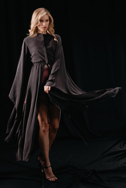 Long Shirt with Voluminous Sleeves ELEMENT