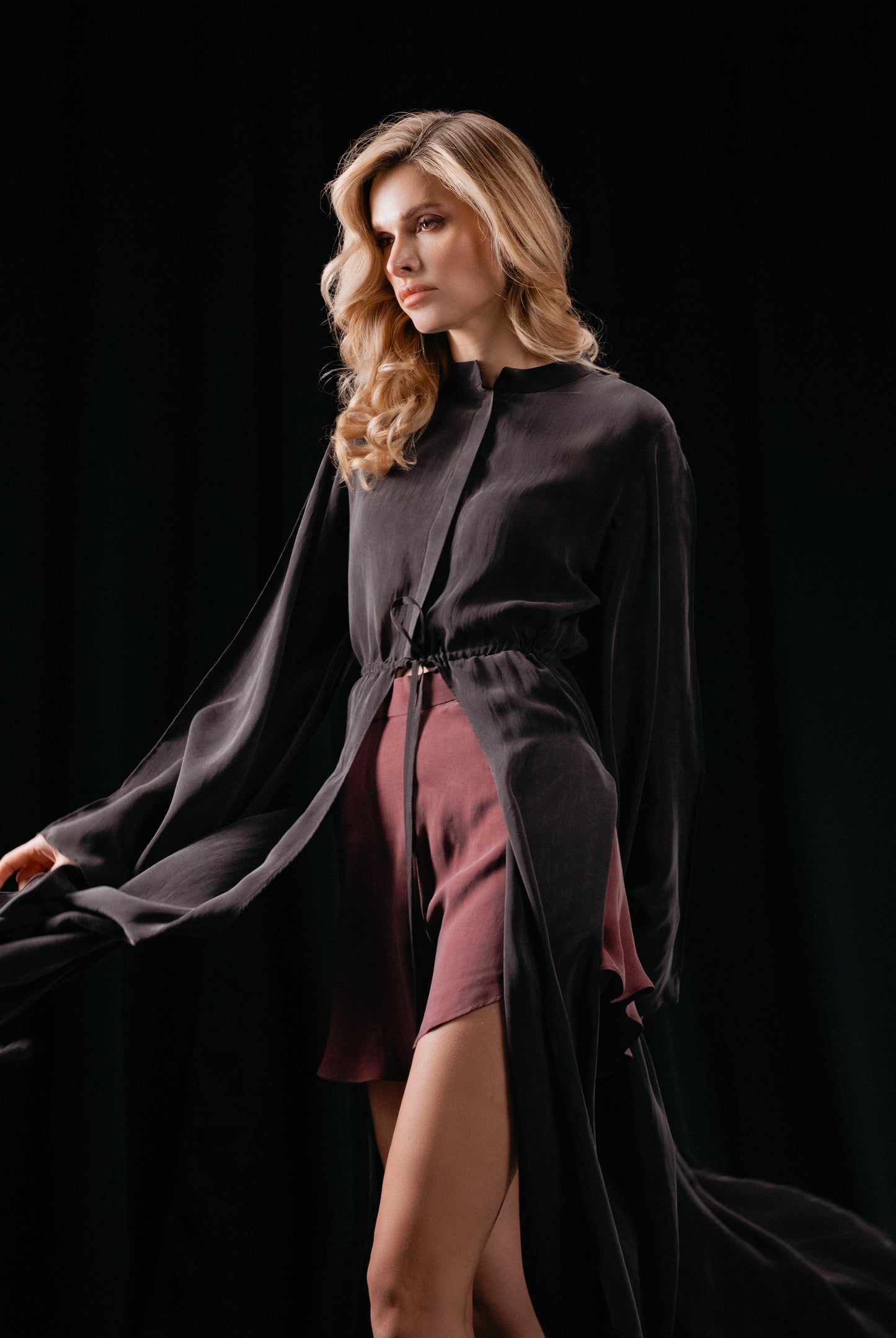 Long Shirt with Voluminous Sleeves ELEMENT