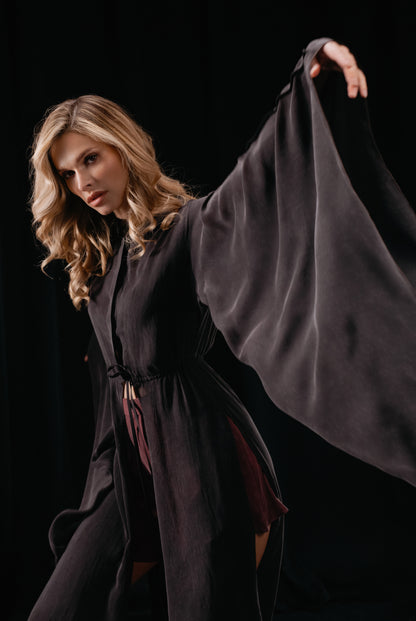 Long Shirt with Voluminous Sleeves ELEMENT
